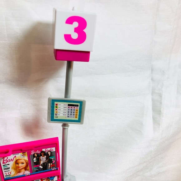 Barbie Grocery Store (15 mini pc) Shelves Checkout & S Grocery Checkout - Picture 8 of 13